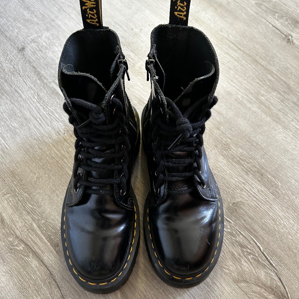 Dr. Martens platform boots